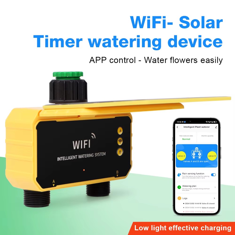 Wifi Irrigation Timer - Controlador de Riego Solar WIFI de