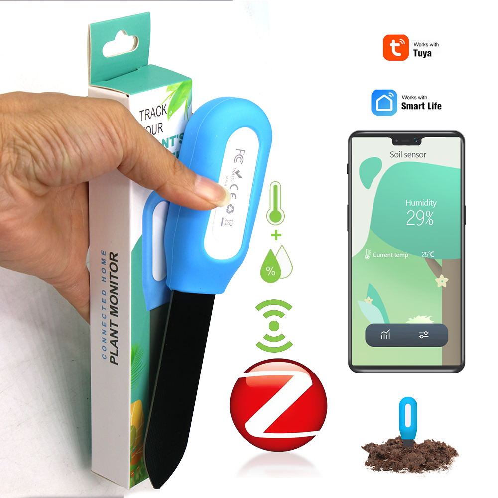 Smart Garden Zigbee - Sensor inteligente de suelo Zigbee para