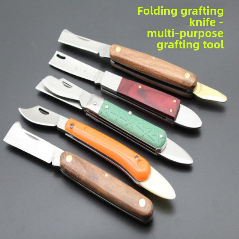 Smart Garden Edging - Cuchillo de injerto de doble hoja
