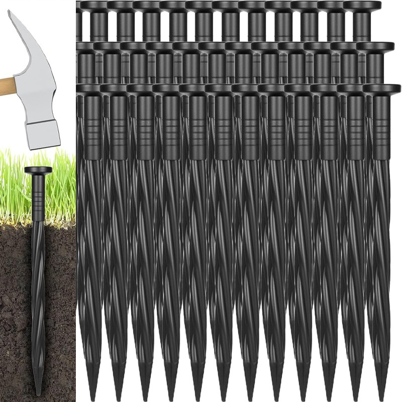 Smart Garden Edging - 10-50 piezas Estacas de plástico para