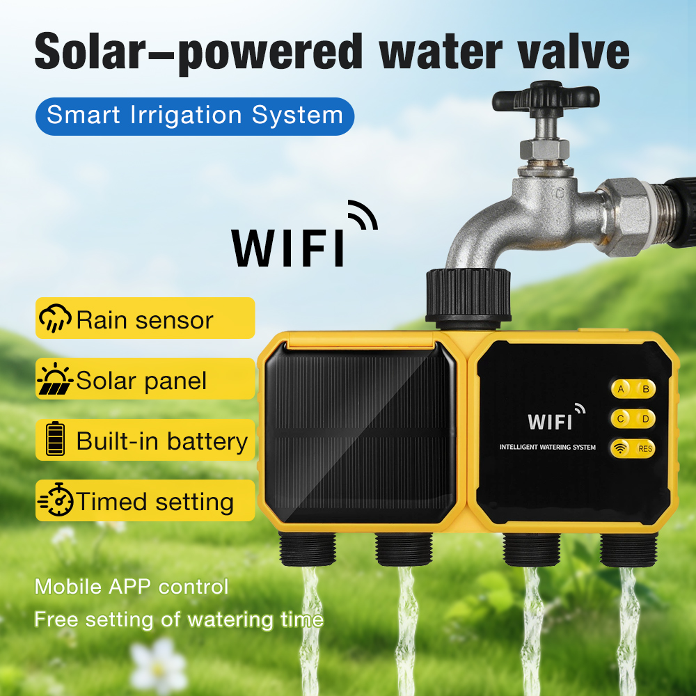Wifi Irrigation Timer - Temporizador de Riego Solar WiFi con