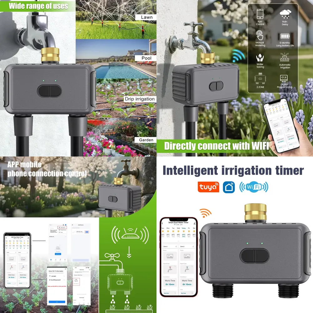 Wifi Irrigation Timer - Temporizador de Riego Inteligente WAP01 con