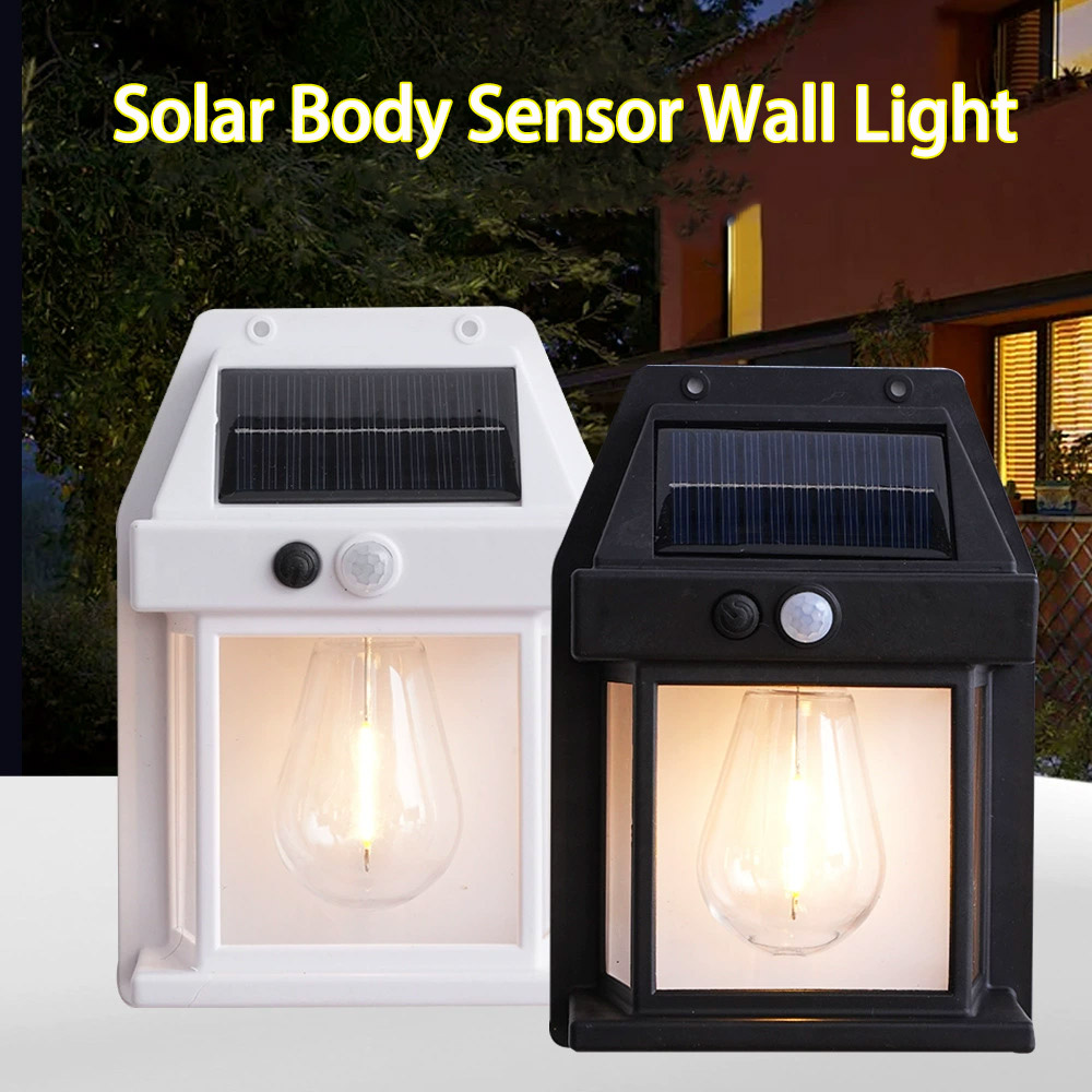 Smart Garden Lanterns - Lámpara Solar de Tungsteno con Sensor