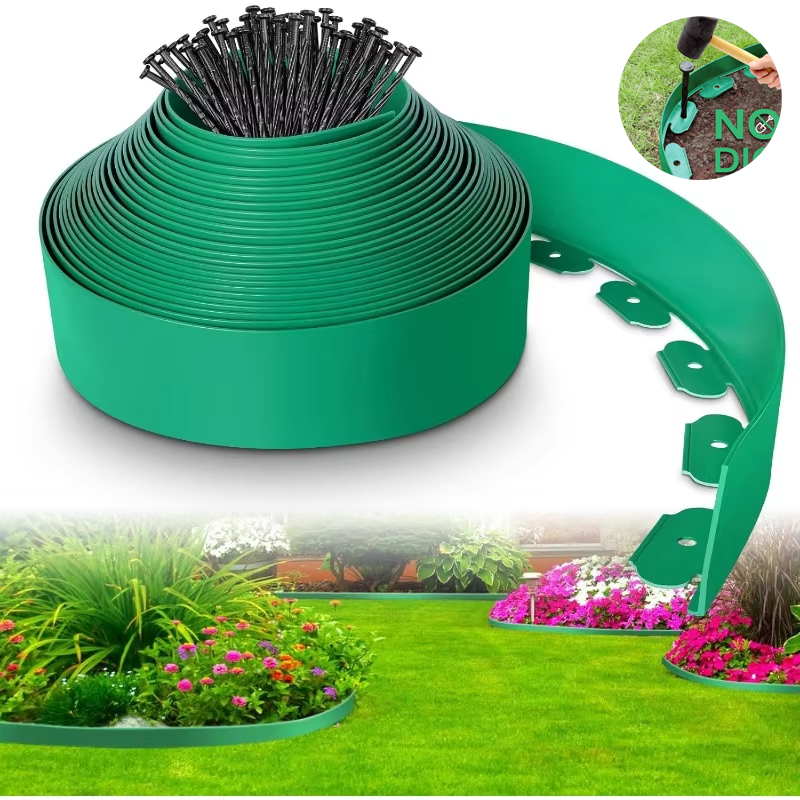 Smart Garden Edging - Borde de jardín de PVC Flexible