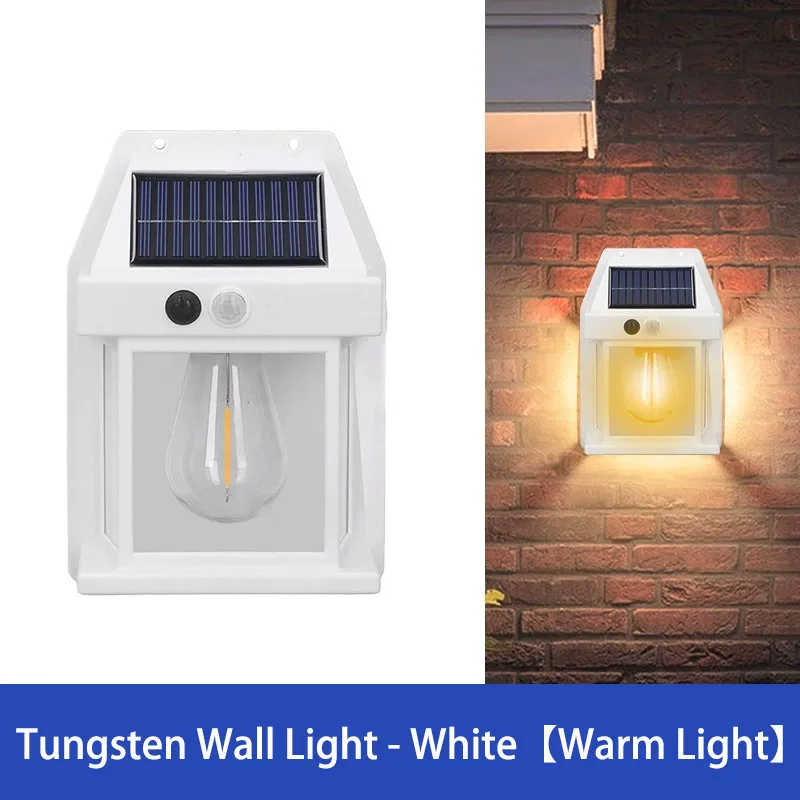 Smart Garden Lanterns - Lámpara Solar de noche de tungsteno,