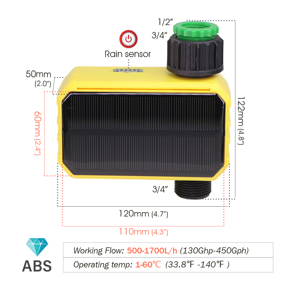 Zigbee-temporizador de riego i - Smart Garden Zigbee reseña y precio