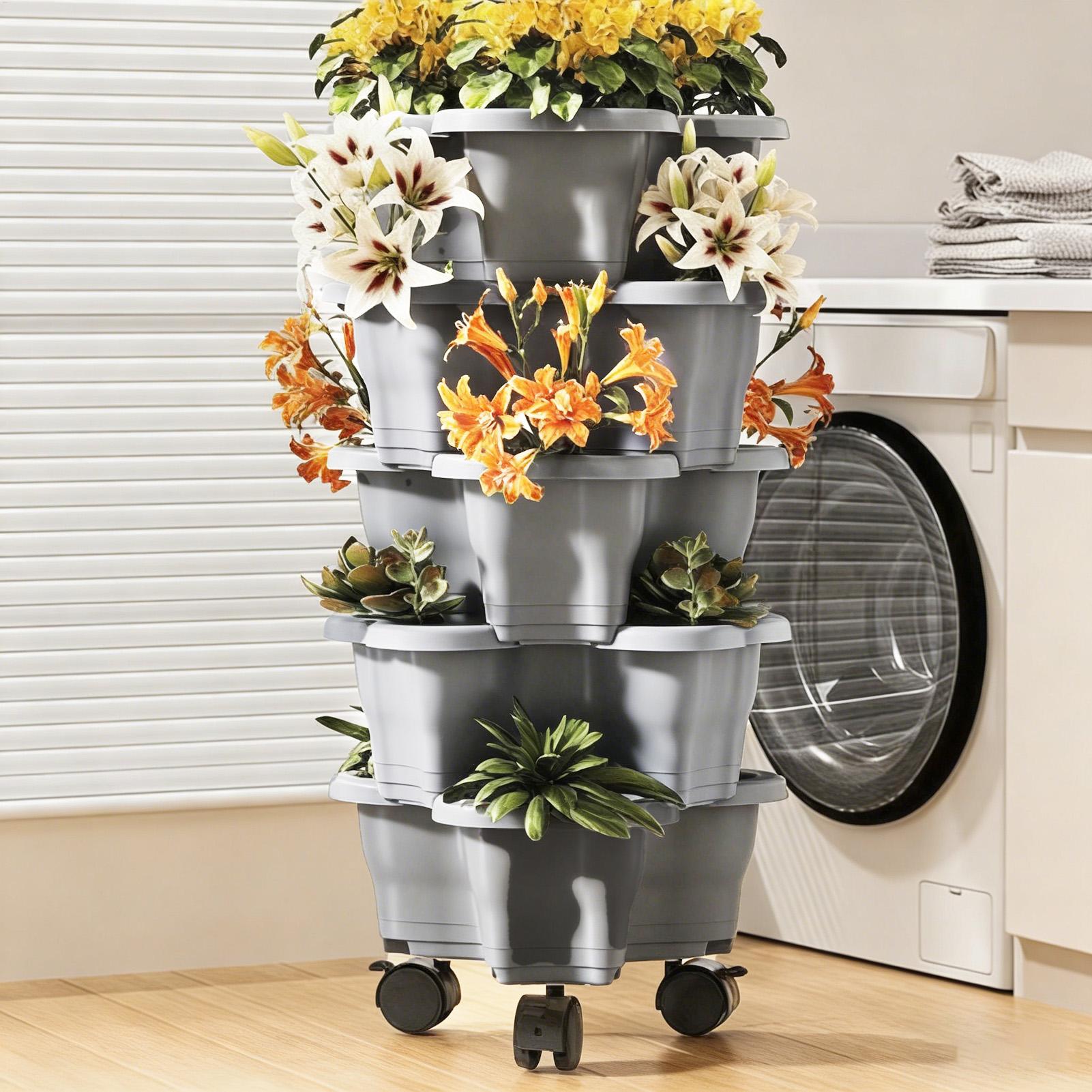 Torre de Jardín Vertical de 6  - Vertical Planter Tower reseña y precio