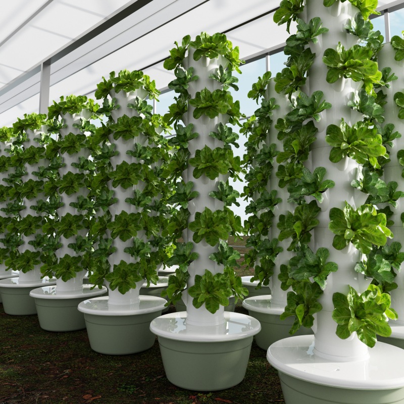 Sistema de Cultivo Hidropónico - Vertical Planter Tower reseña y precio