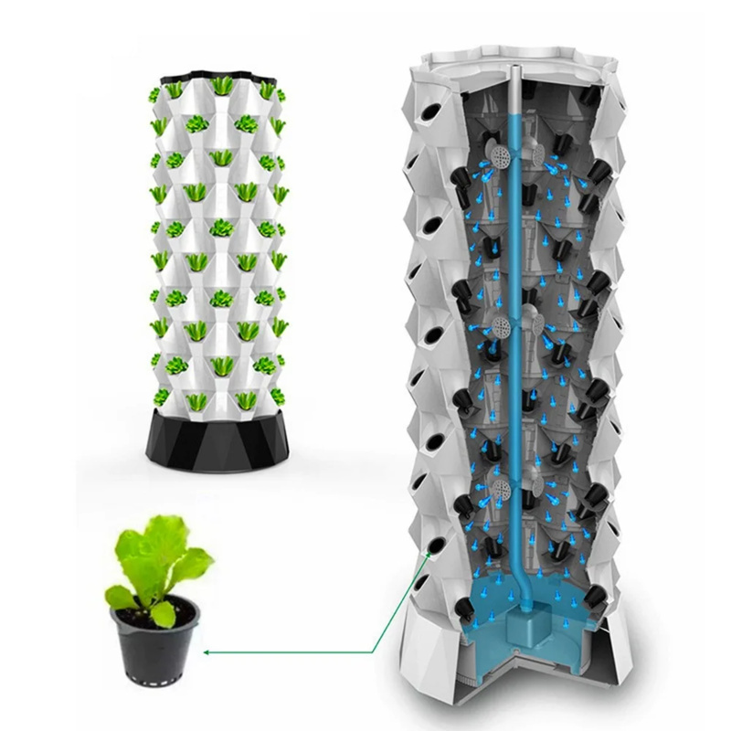 Torre de Cultivo Vertical, Sis - Vertical Planter Tower reseña y precio