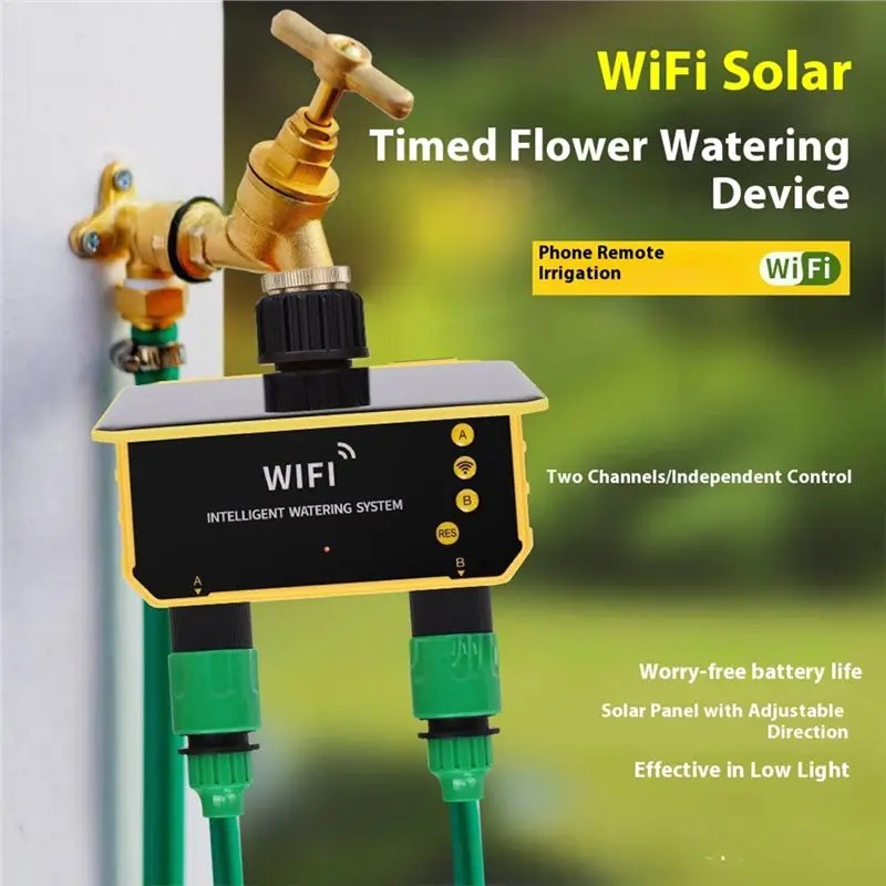 Controlador de Riego Solar WIF - Wifi Irrigation Timer reseña y precio