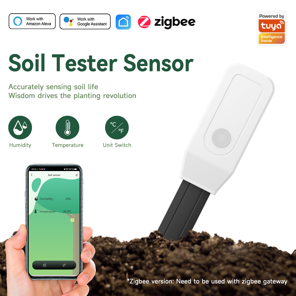 Probador inteligente de suelo  - Smart Garden Zigbee reseña y precio