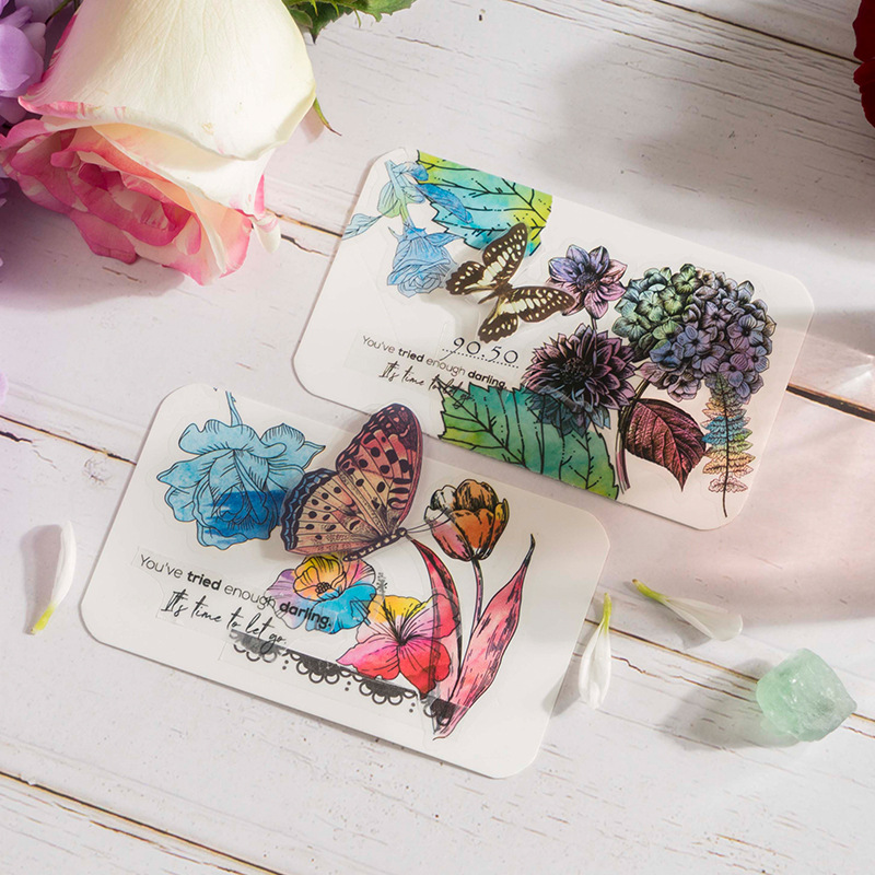 Pegatinas de papelería Kawaii, - Garden Journal Planner reseña y precio