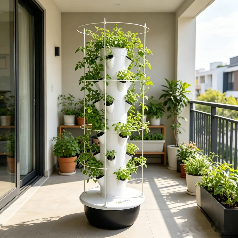 Torre de Cultivo Vertical Inte - Vertical Planter Tower reseña y precio