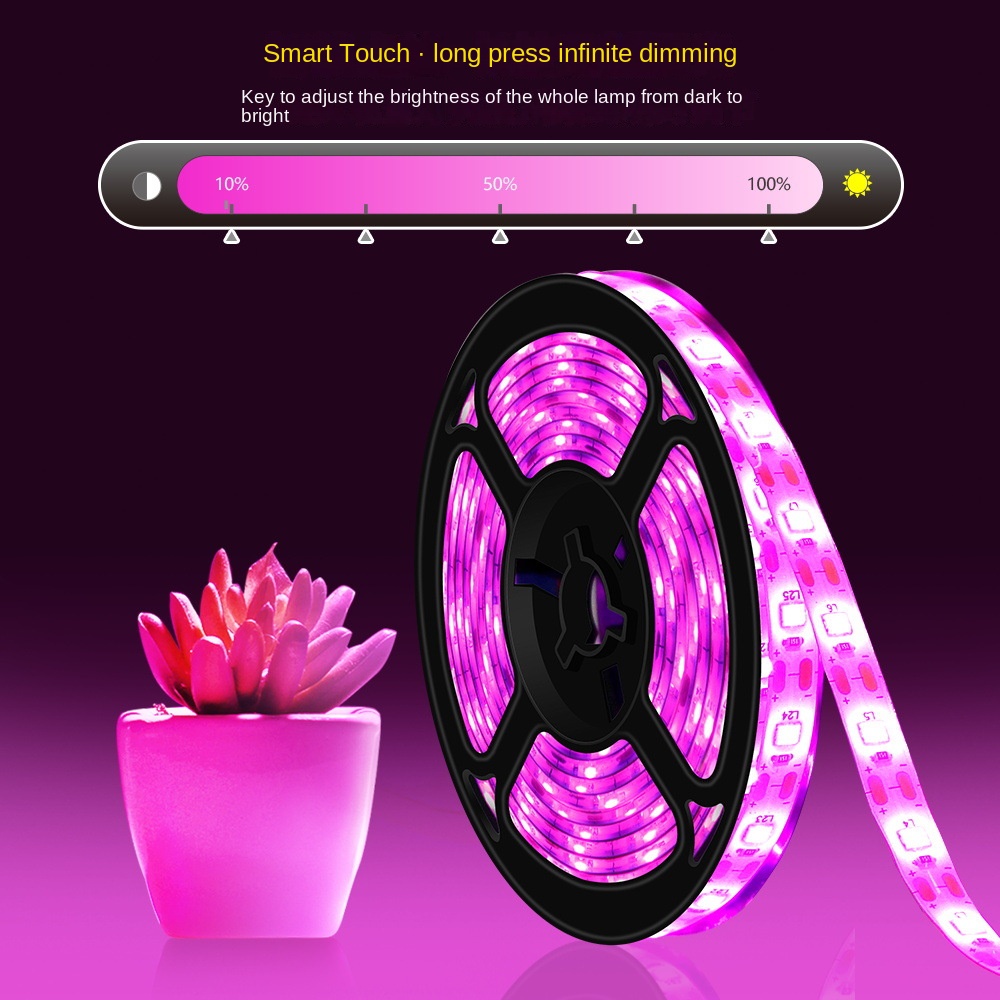 Tira de luz LED de espectro co - Led Plant Light Strip reseña y precio