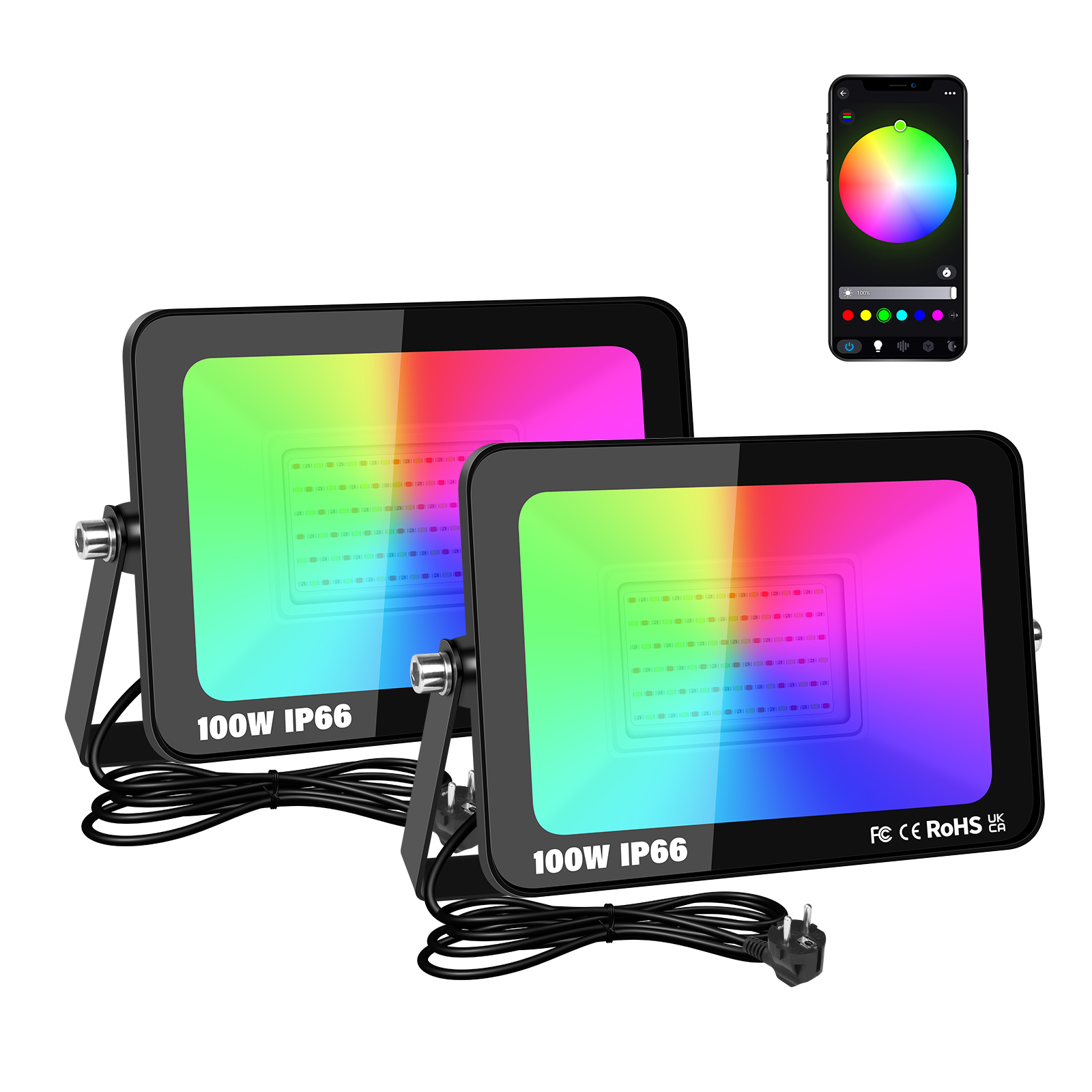 SKYWORLD APP RGB reflector int - Smart Garden Drawing reseña y precio