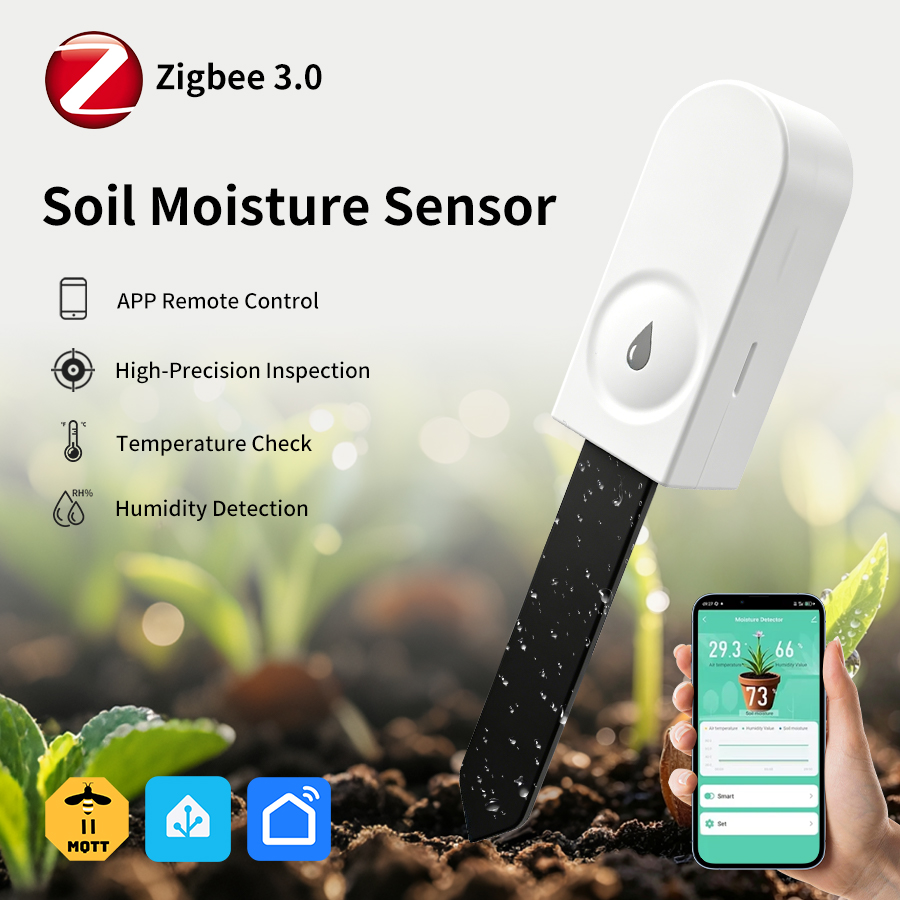 Sensor de humedad del suelo Tu - Smart Garden Zigbee reseña y precio