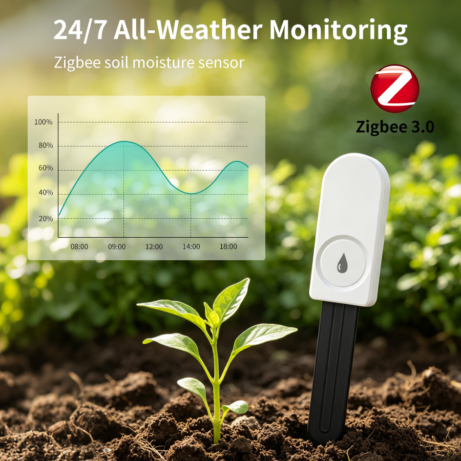 Sensor de humedad del suelo Tu - Smart Garden Zigbee reseña y precio