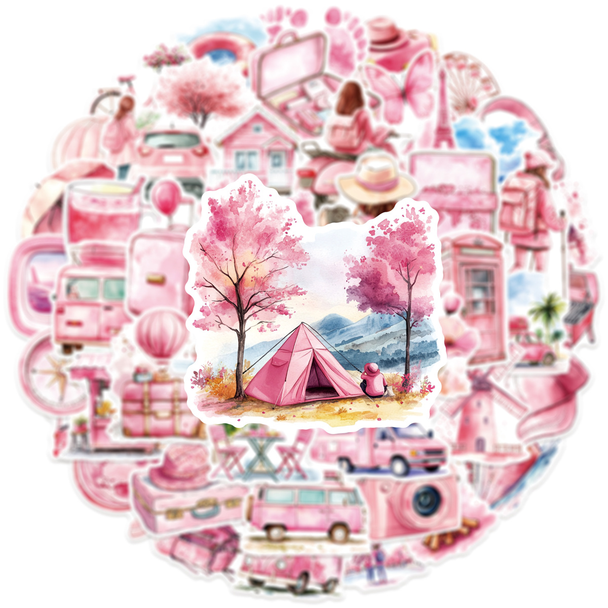 50-100 Pegatinas Decorativas d - Garden Journal Planner reseña y precio