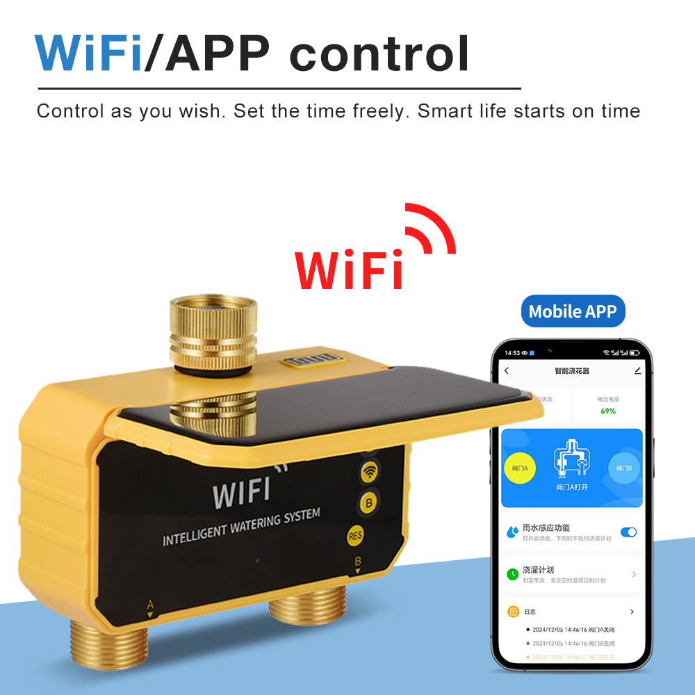Temporizador de Riego Solar Wi - Wifi Irrigation Timer reseña y precio