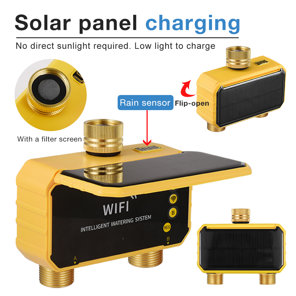 Temporizador de Riego Solar Wi - Wifi Irrigation Timer reseña y precio