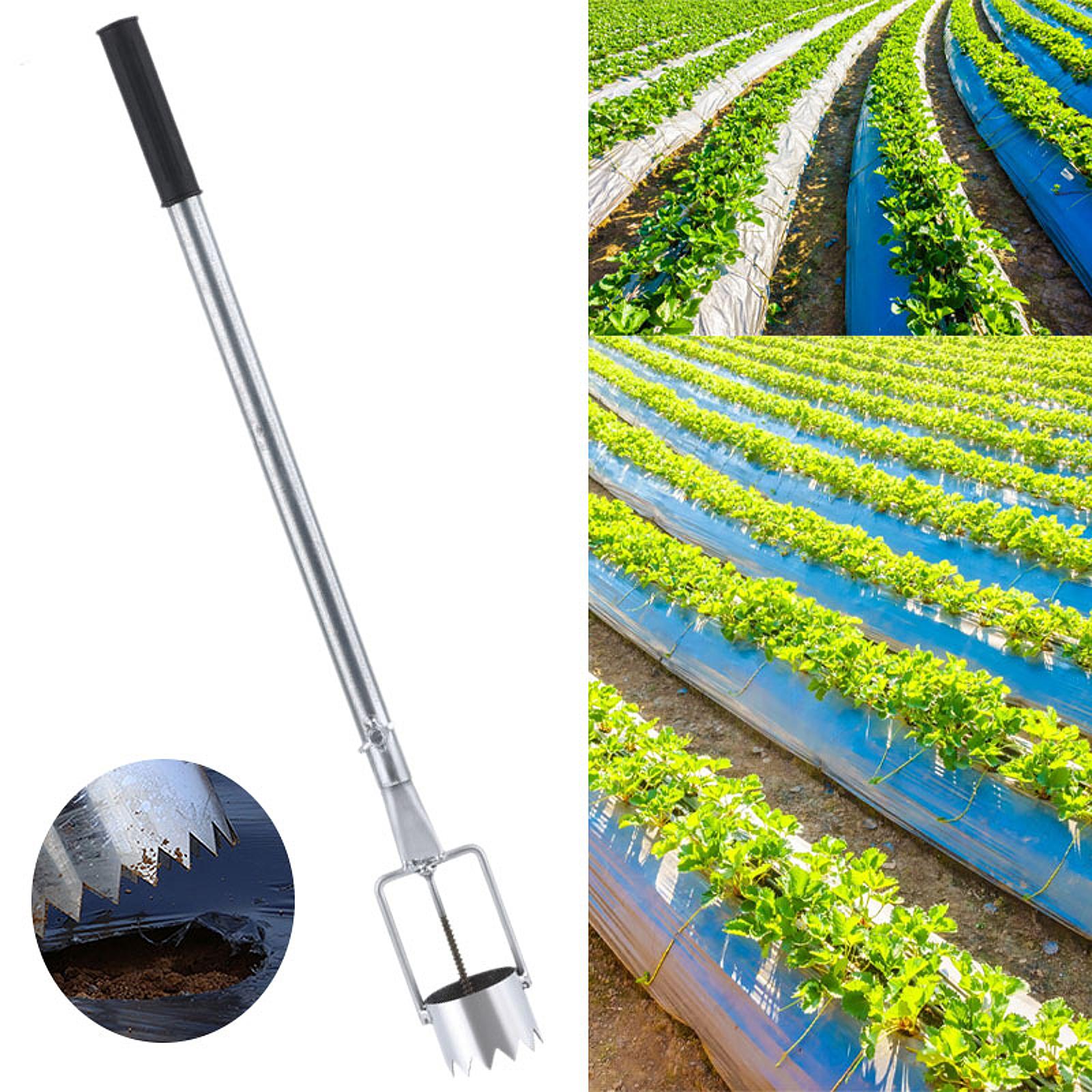 Perforadora de película de plá - Smart Garden Edging reseña y precio