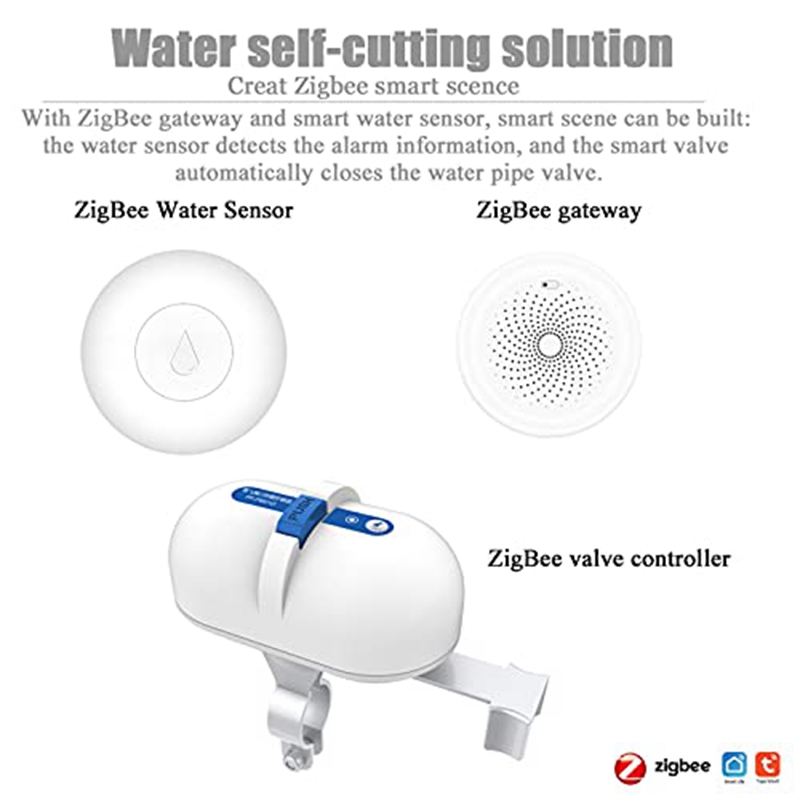 Válvula de agua Zigbee para el - Smart Garden Sprinkler reseña y precio
