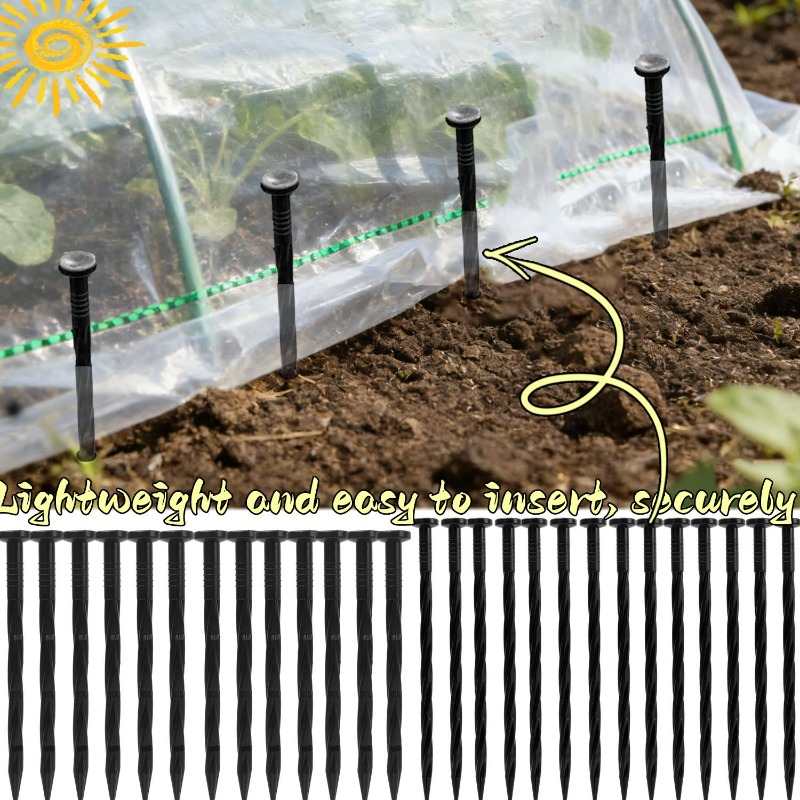 Clavos de Plástico para Fijaci - Smart Garden Edging reseña y precio