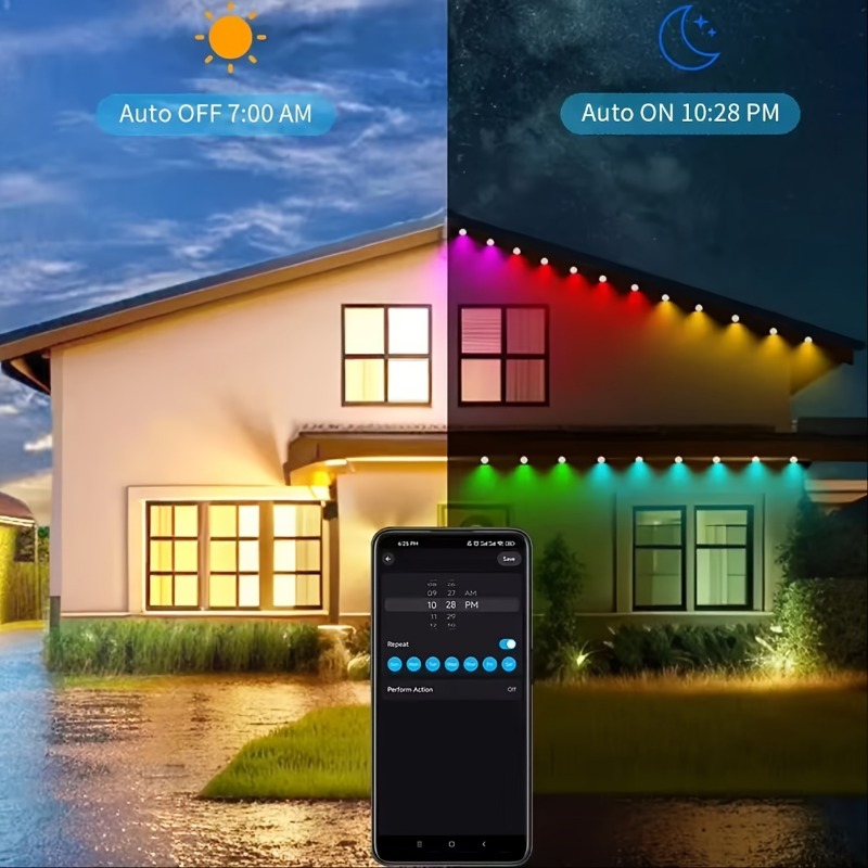 Luces exteriores permanentes d - Smart Garden Outdoor reseña y precio