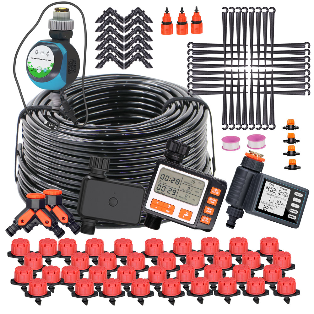 Kit de riego automático con go - Smart Garden Sprinkler reseña y precio