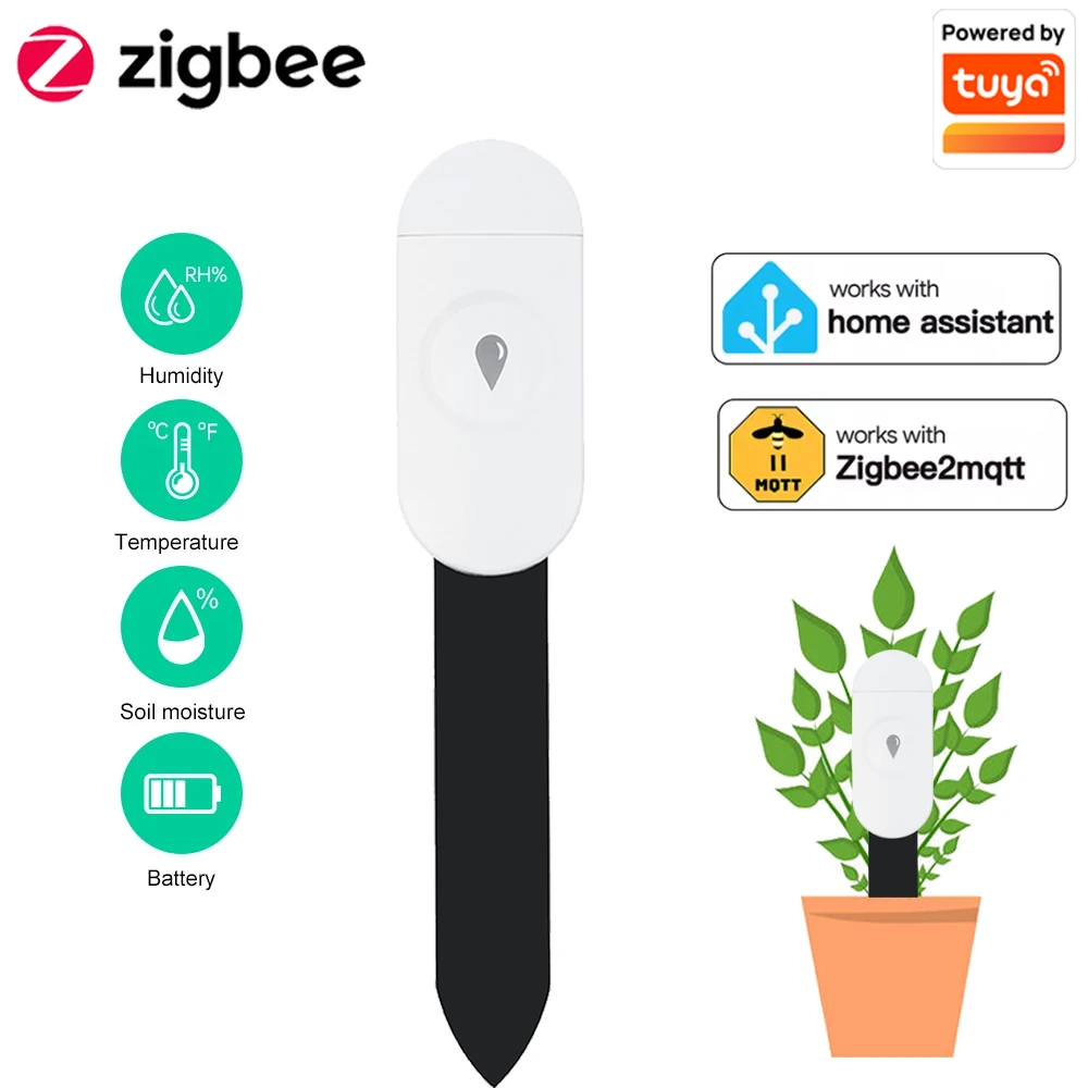 Tuya Zigbee-Detector de temper - Smart Garden Zigbee reseña y precio