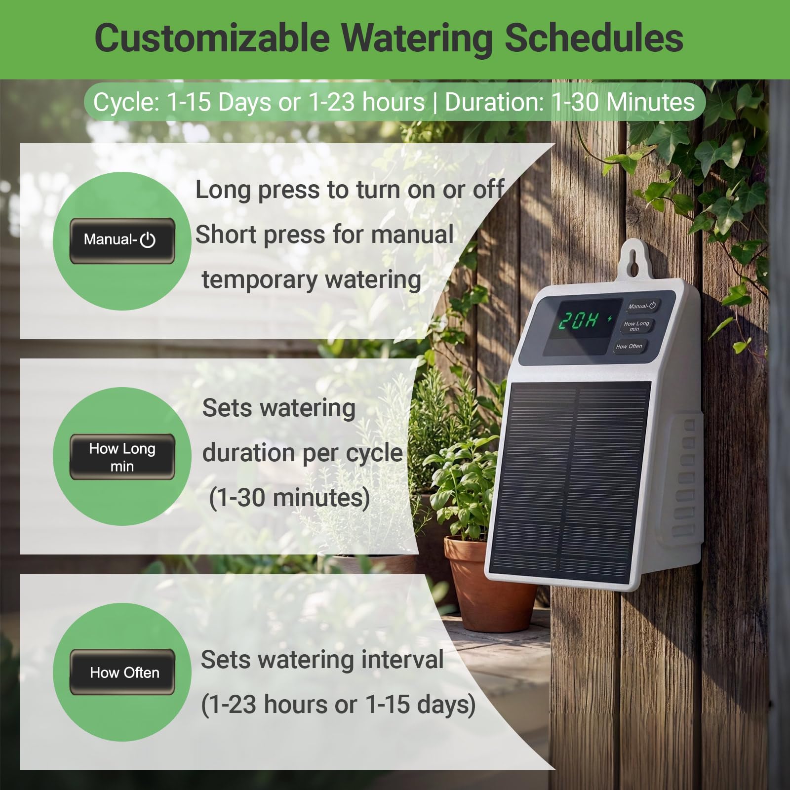 Sistema de Riego por Goteo Sol - Smart Garden Sprinkler reseña y precio