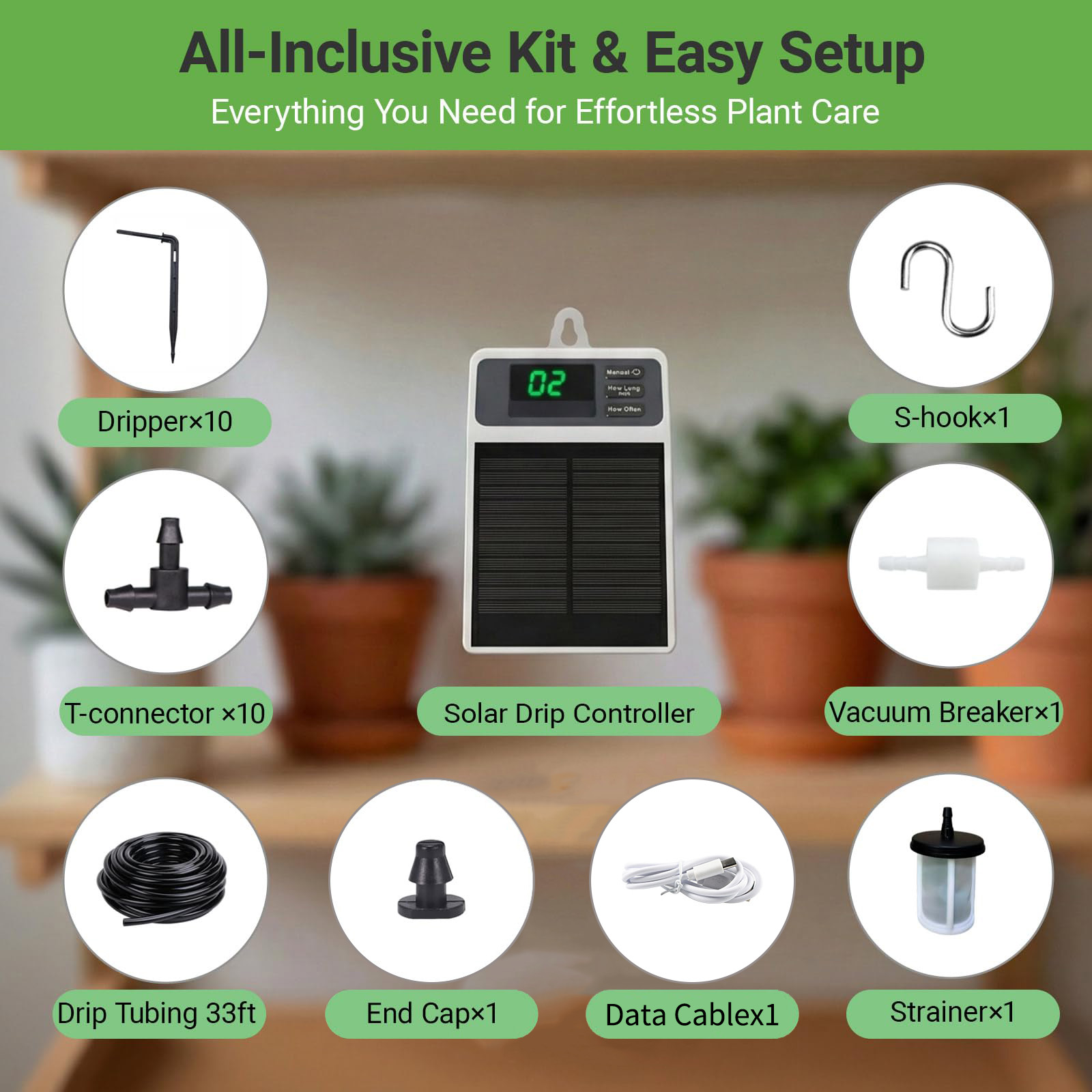 Sistema de Riego por Goteo Sol - Smart Garden Sprinkler reseña y precio