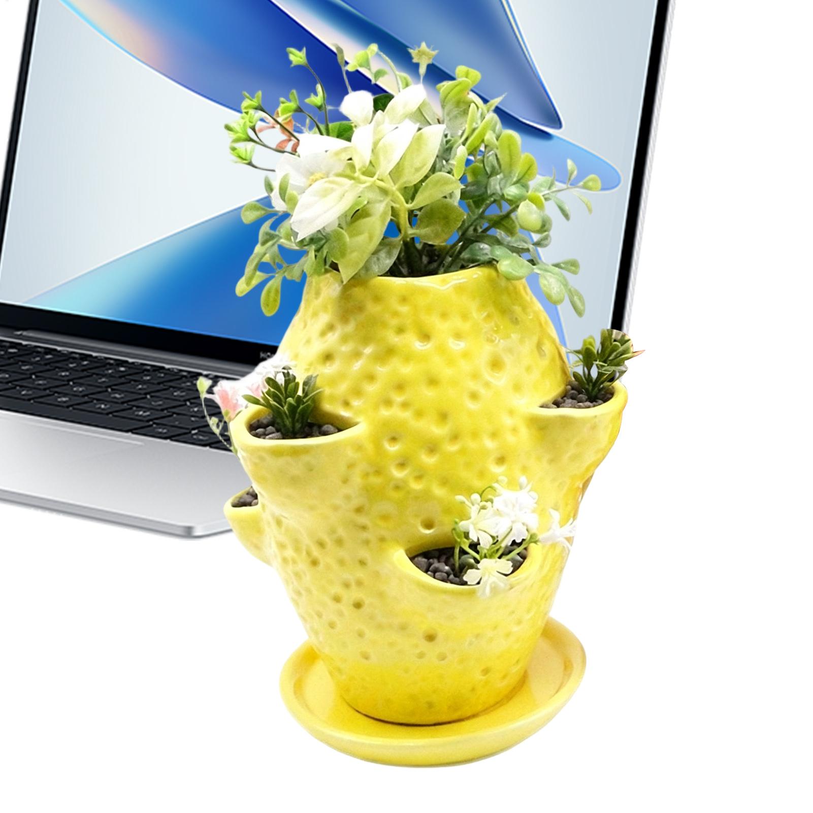 Macetero Vertical de Fresa en  - Vertical Planter Tower reseña y precio