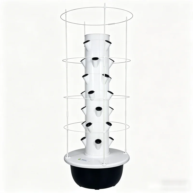 Torre Hidropónica Vertical de  - Vertical Planter Tower reseña y precio