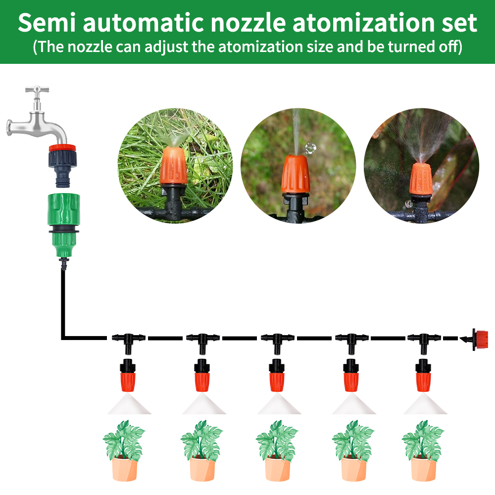 Kit de riego con boquillas ant - Smart Garden Sprinkler reseña y precio