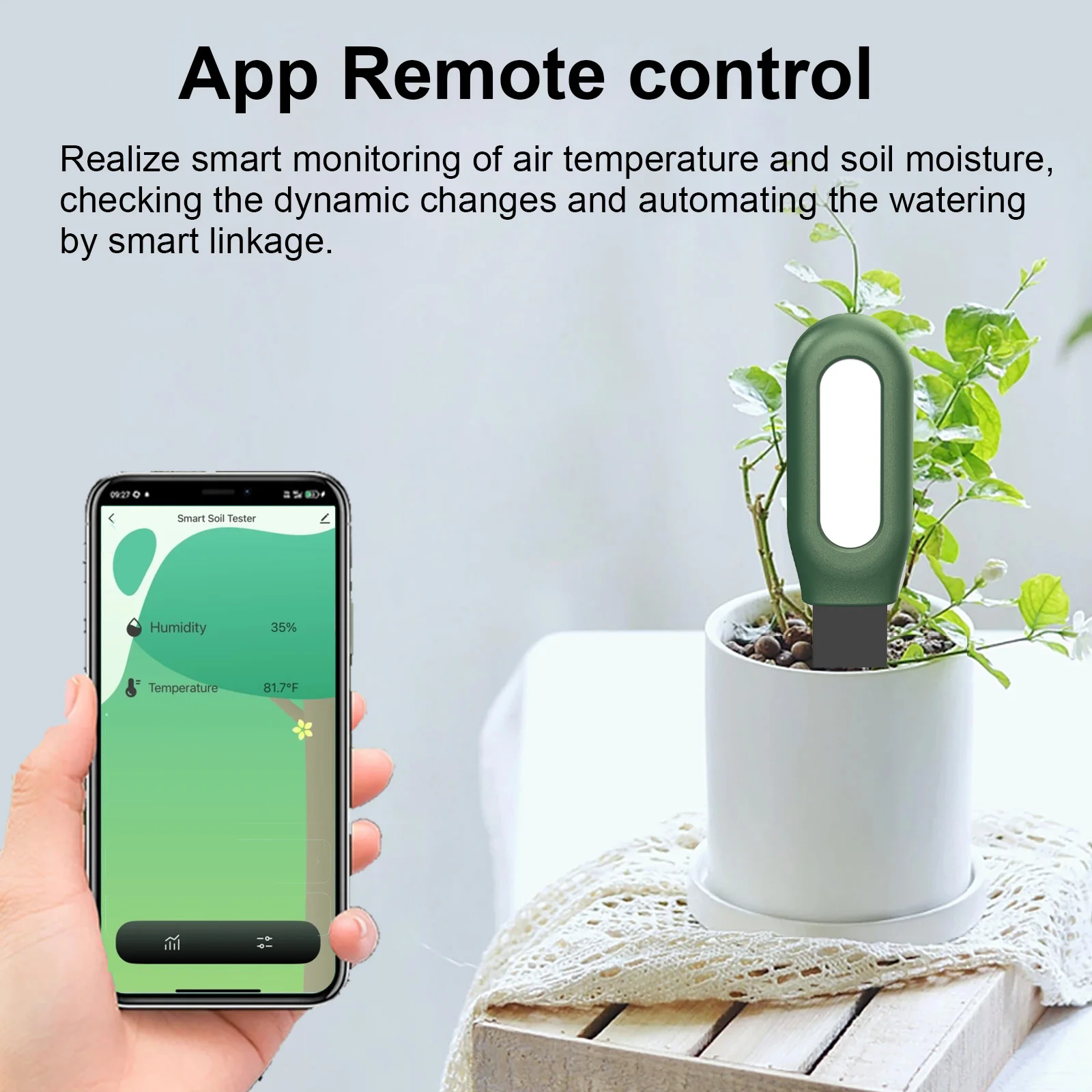 Medidor de Humedad y Temperatu - Smart Garden Zigbee reseña y precio