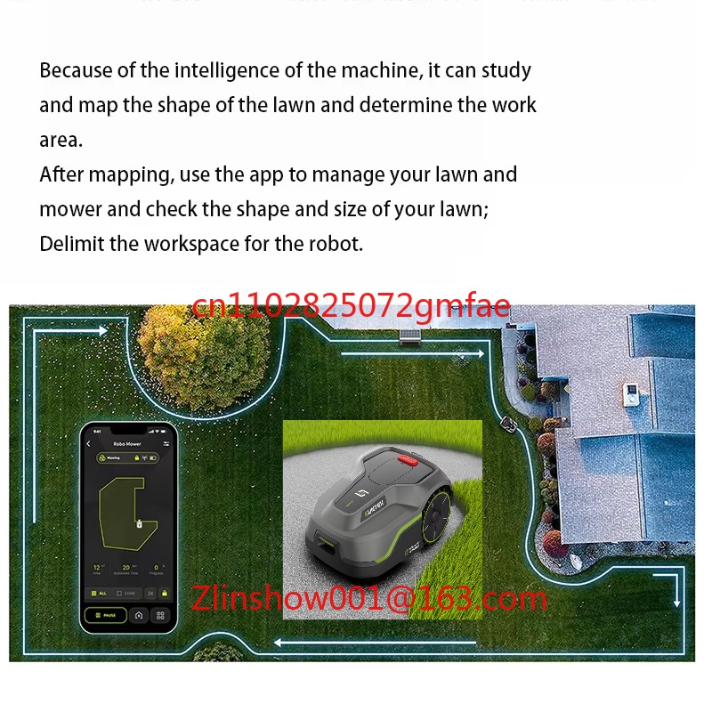 Cortacésped de ROBOT de césped - Smart Garden Drawing reseña y precio