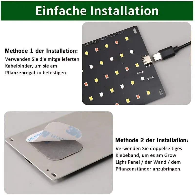 Luz LED de cultivo de plantas, - Led Plant Light Strip reseña y precio