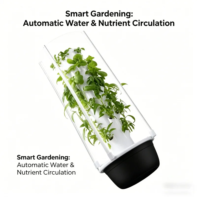 Torre Hidropónica Vertical Spa - Smart Garden Outdoor reseña y precio