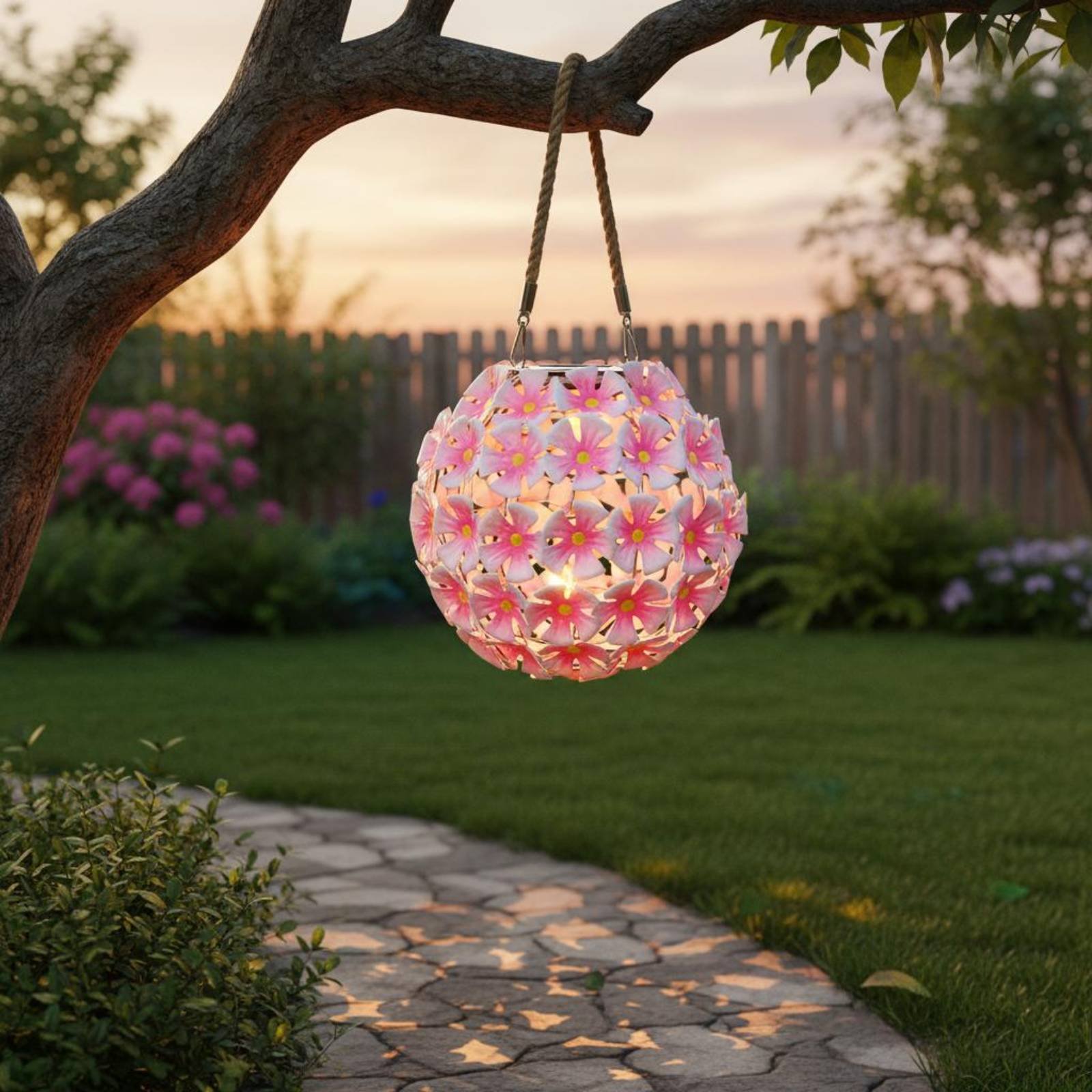 Lámpara Solar Colgante con For - Smart Garden Lanterns reseña y precio