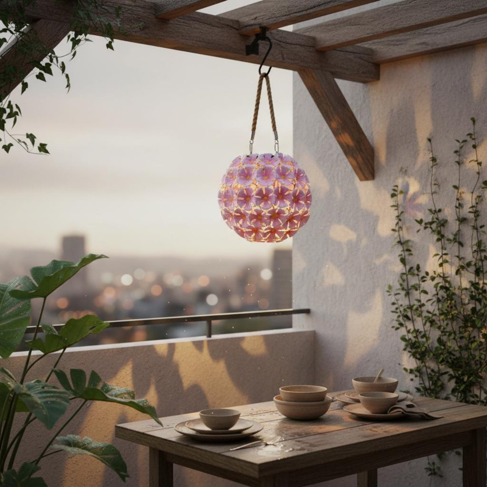 Lámpara Solar Colgante con For - Smart Garden Lanterns reseña y precio