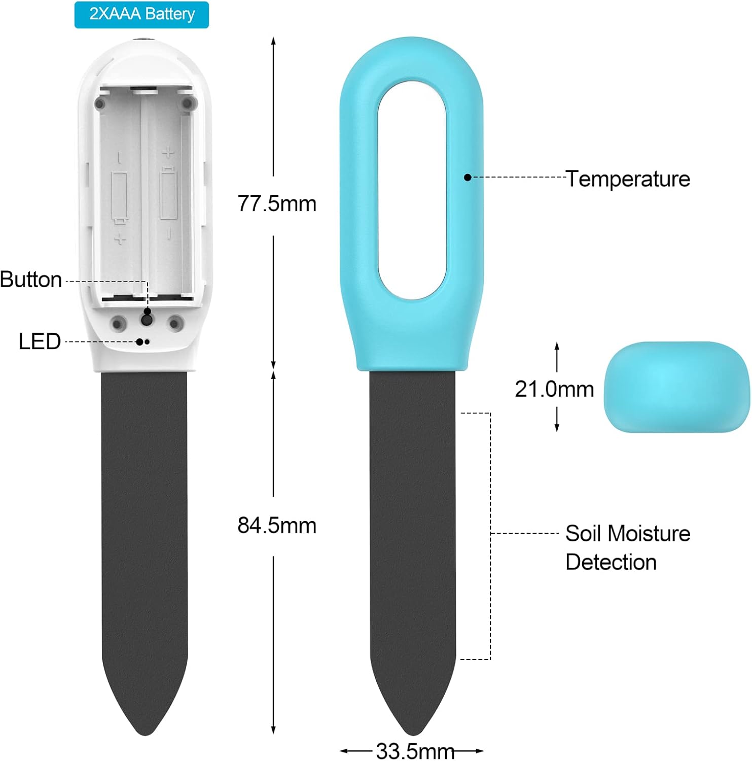 Sensor de Humedad y Temperatur - Smart Garden Zigbee reseña y precio