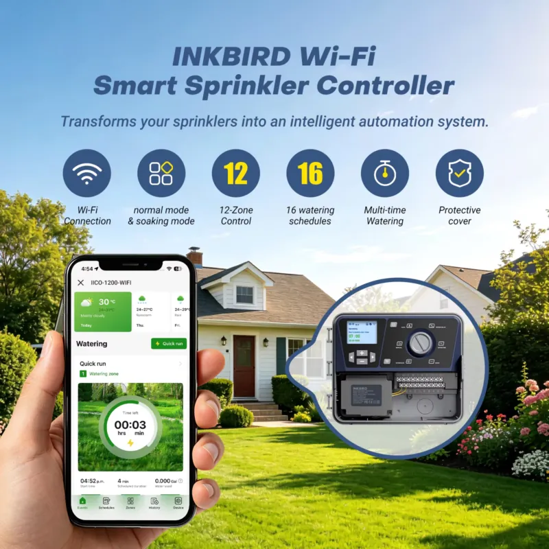 Controlador de Riego Inteligen - Wifi Irrigation Timer reseña y precio