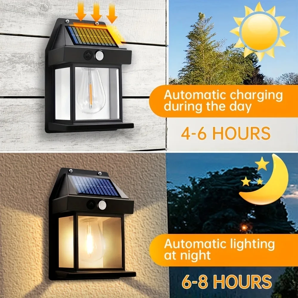 Lámpara Solar de noche de tung - Smart Garden Lanterns reseña y precio