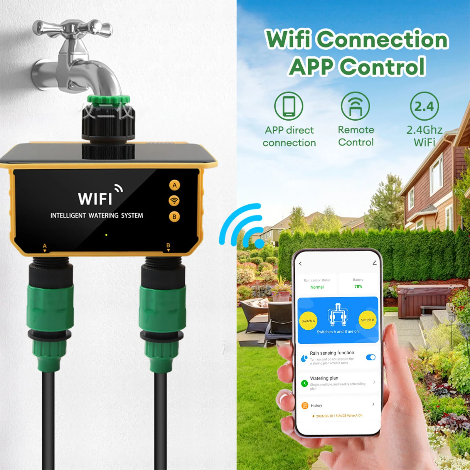 Temporizador de Riego Intelige - Smart Garden Sprinkler reseña y precio