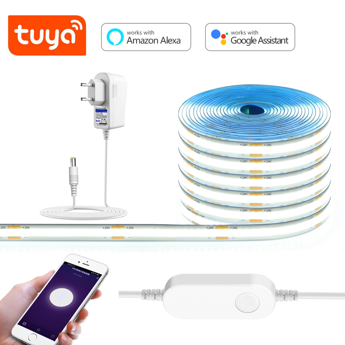 Tira de luces LED COB de 3M, 5 - Smart Garden Outdoor reseña y precio