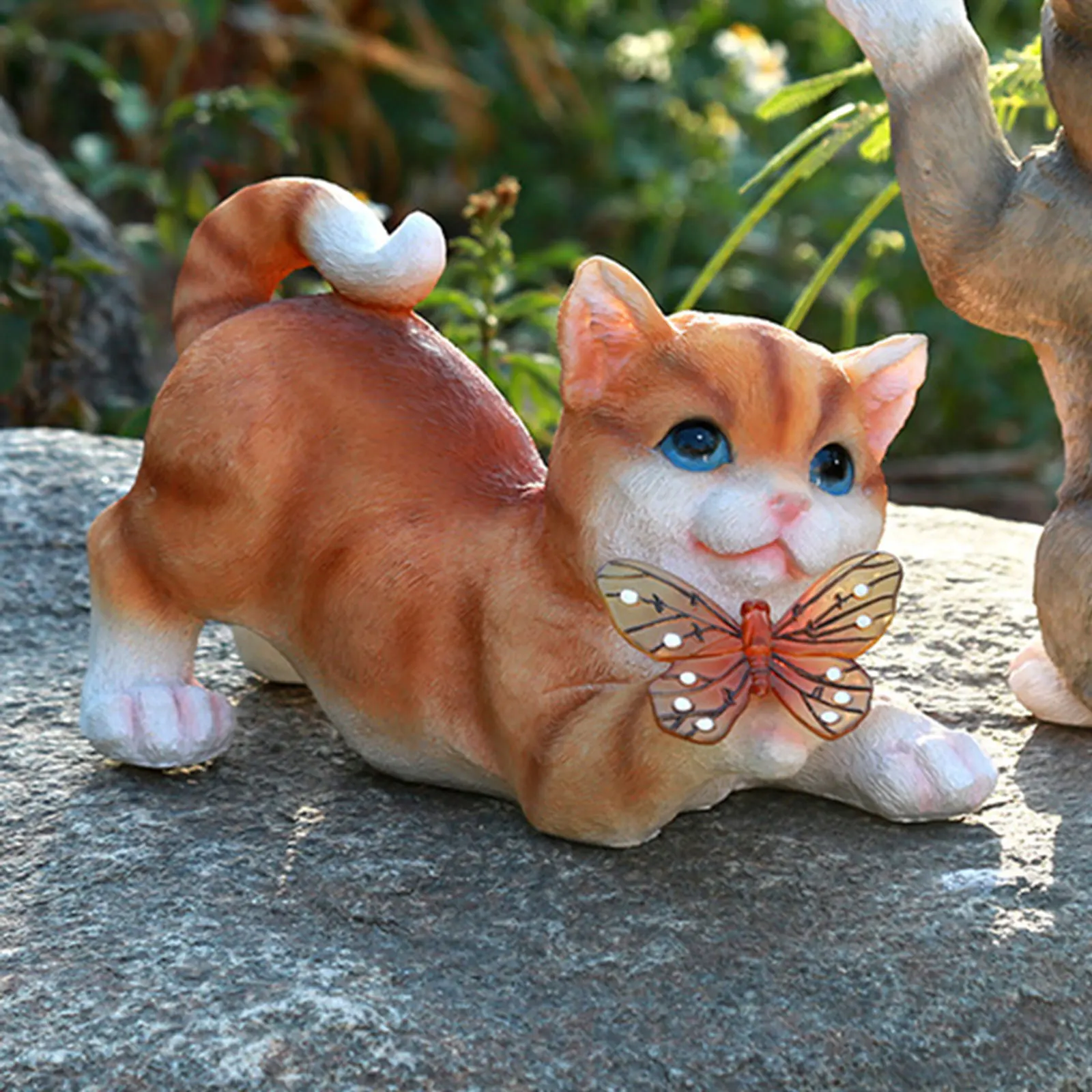 Escultura de gato al aire libr - Smart Zen Garden reseña y precio