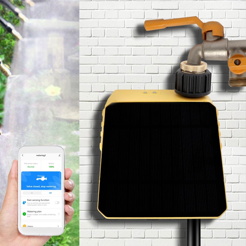 Válvula de Agua Inteligente co - Wifi Irrigation Timer reseña y precio
