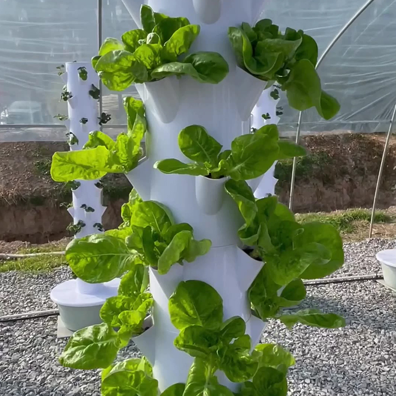 Con luz Led para cultivo, árbo - Vertical Planter Tower reseña y precio