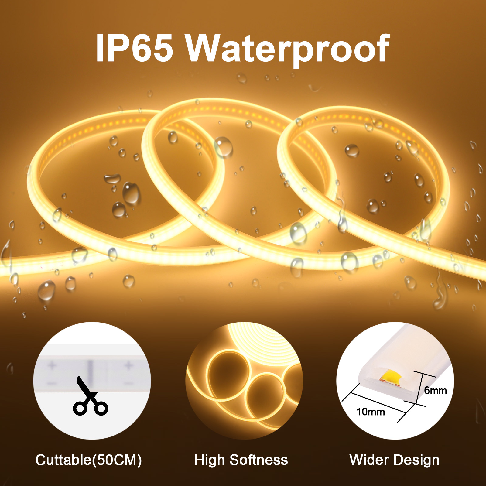Tira de luces LED COB regulabl - Led Plant Light Strip reseña y precio